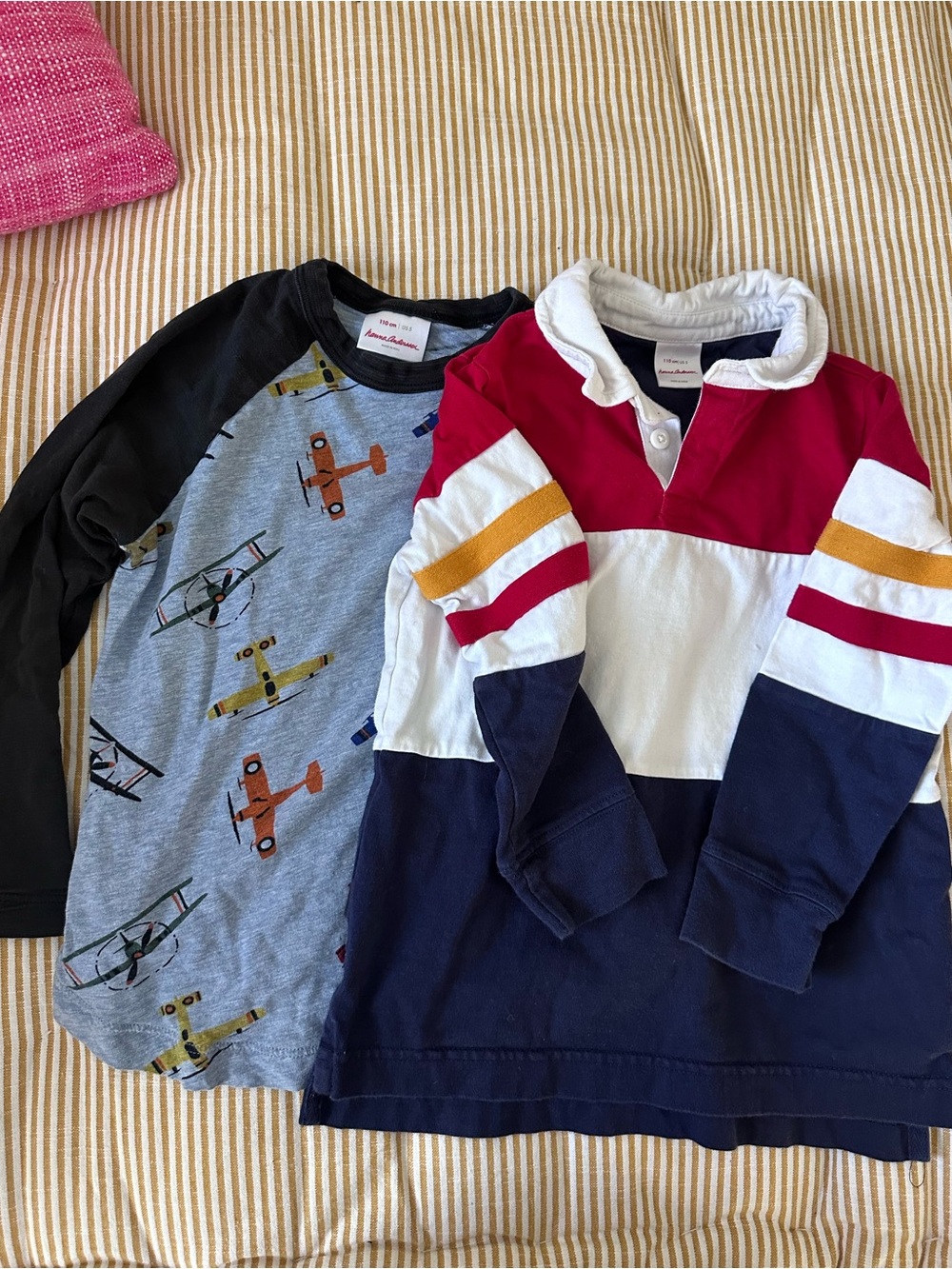 Hanna Andersson - Long Sleeve shirt 100% cotton bundle
